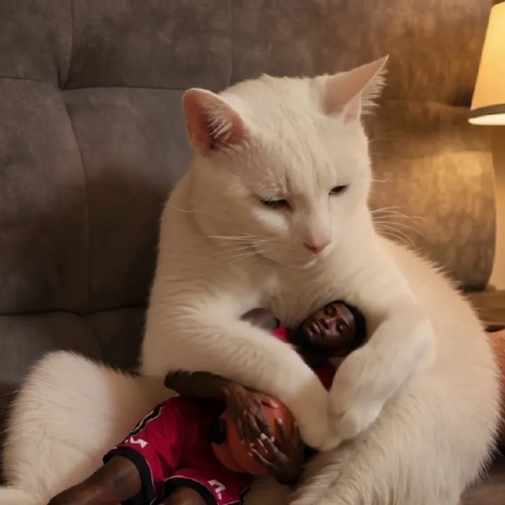 Giant Pet & Tiny Human