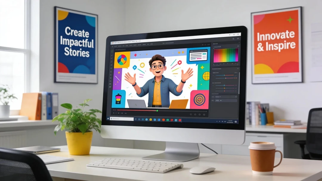 AI explainer video production workflow