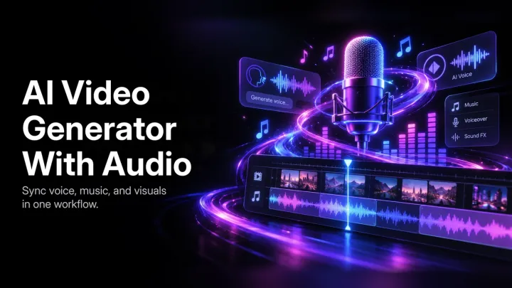 Générateur vidéo IA avec audio : guide pratique