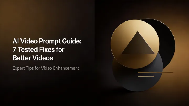 AI Video Prompt Guide: 7 getestete Fixes für bessere Videos