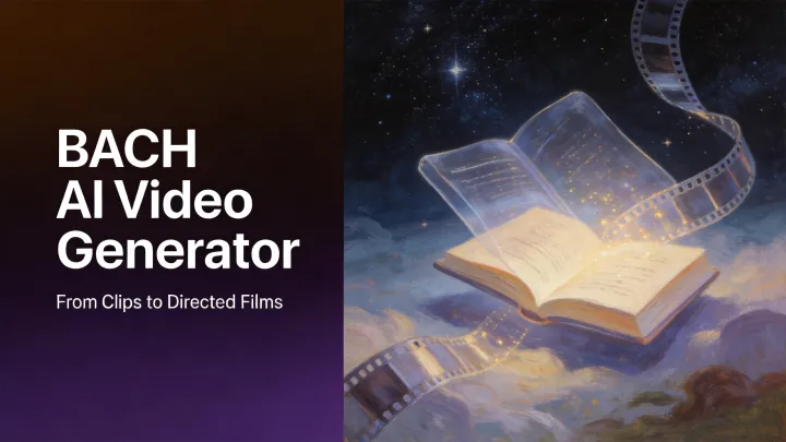 BACH AI Video Generator: Von Clips zu Regiefilmen
