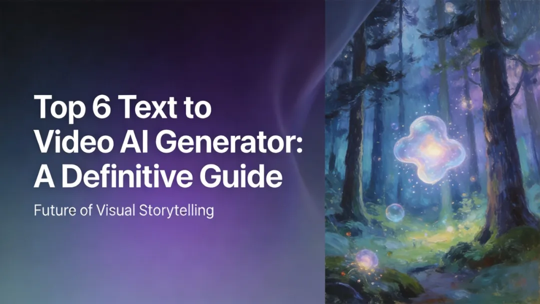 Top 6 geradores texto para vídeo com IA: guia 2026
