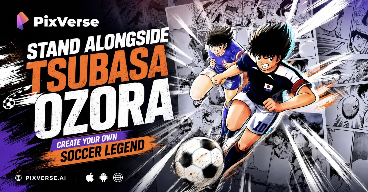 My Dream Goal challenge for Captain Tsubasa fans on PixVerse