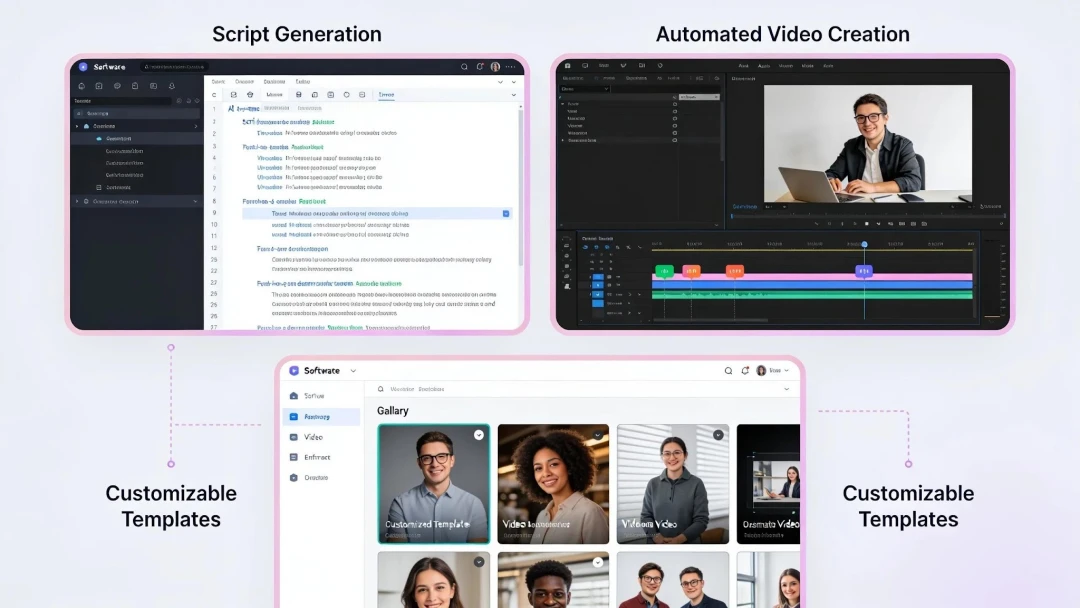 面向 YouTube 創作者的 AI 影片生成器功能