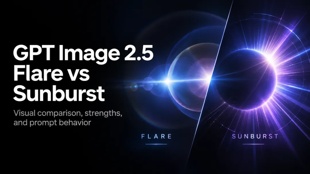 GPT Image 2.5 Flare vs Sunburst: Which Should You Use?