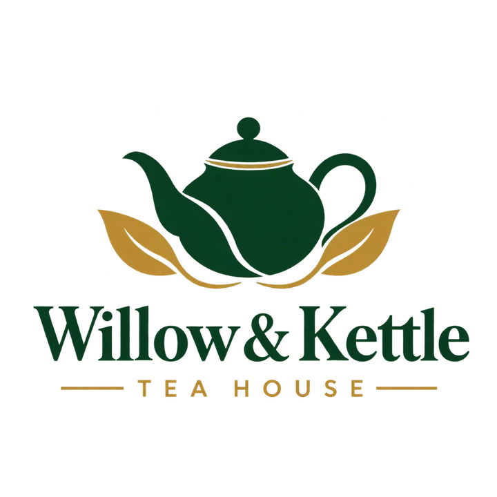 Willow and Kettle butik çay evi logosu