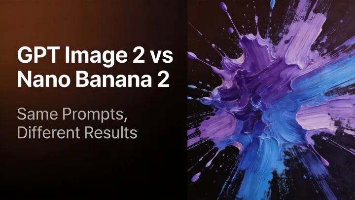 GPT Image 2 vs Nano Banana 2: bestes KI-Bildmodell 2026