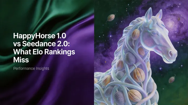 HappyHorse 1.0 vs Seedance 2.0: Vollständiger Vergleich