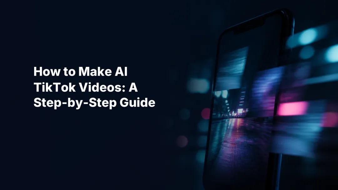 AI TikTok 동영상 만드는 법: 단계별 가이드