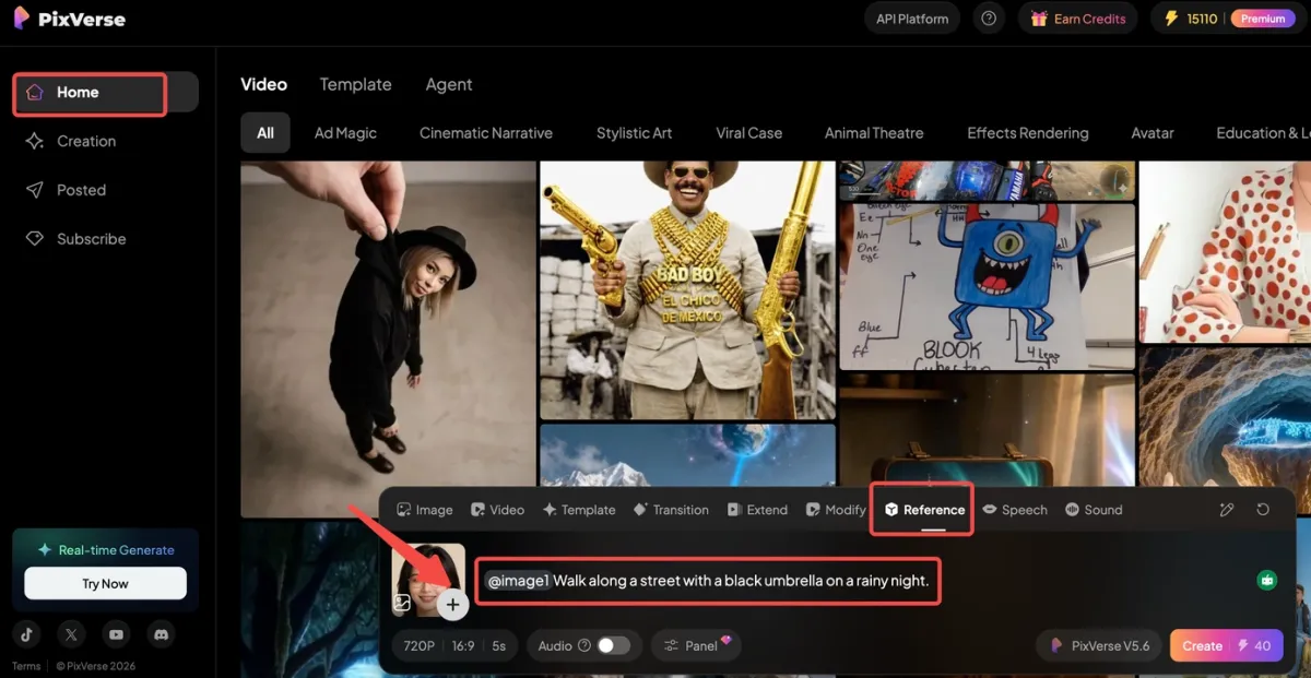how to use PixVerse ai video generator