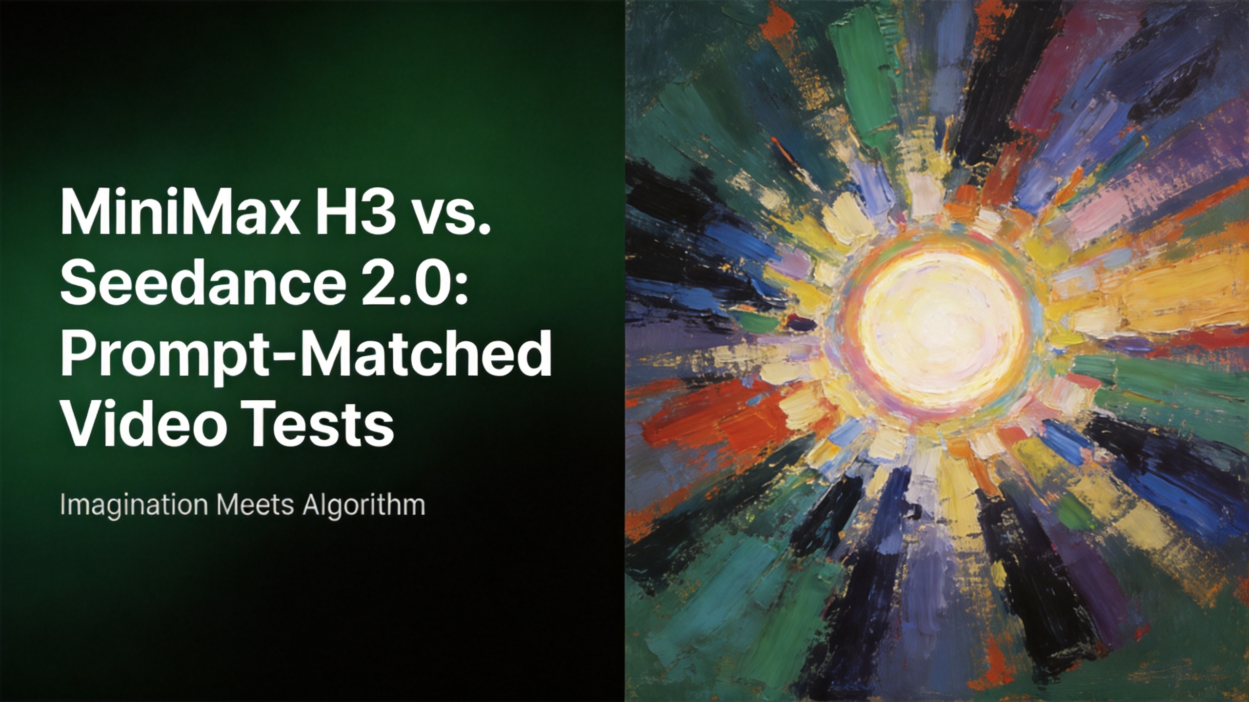MiniMax H3 vs. Seedance 2.0: Source-Prompt Video Tests