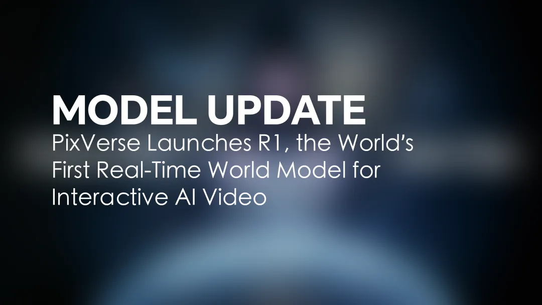 PixVerse lanza R1: Un modelo mundial en tiempo real que redefine la generación de video con IA