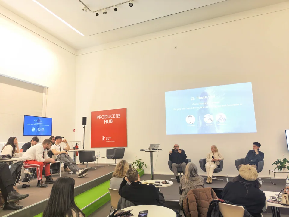 2026 Berlinale, Berlin International Film Festival, with Pietro Fantone, CPP from Italy and Daria Grin, CPP from Spain