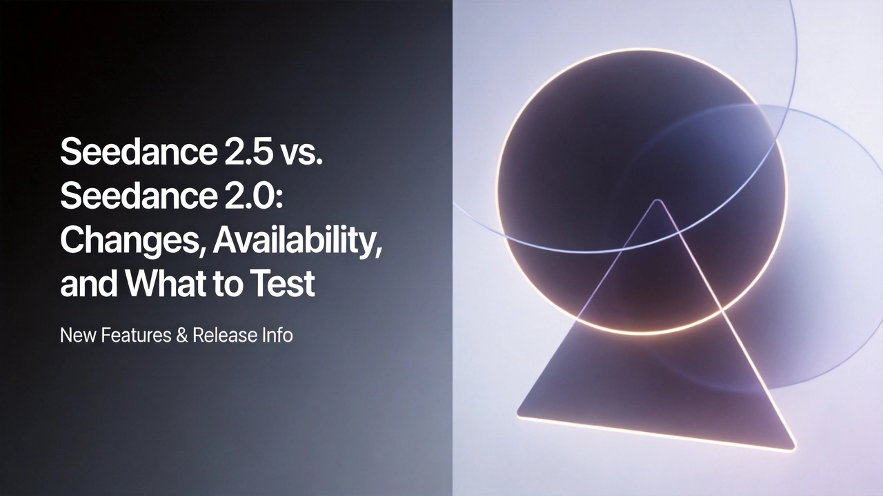 Seedance 2.5 vs. Seedance 2.0: Changes, Availability, and What to Test