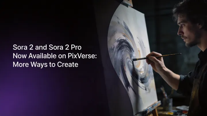 Sora 2 und Sora 2 Pro jetzt auf PixVerse verfügbar: Mehr Möglichkeiten zum Erstellen