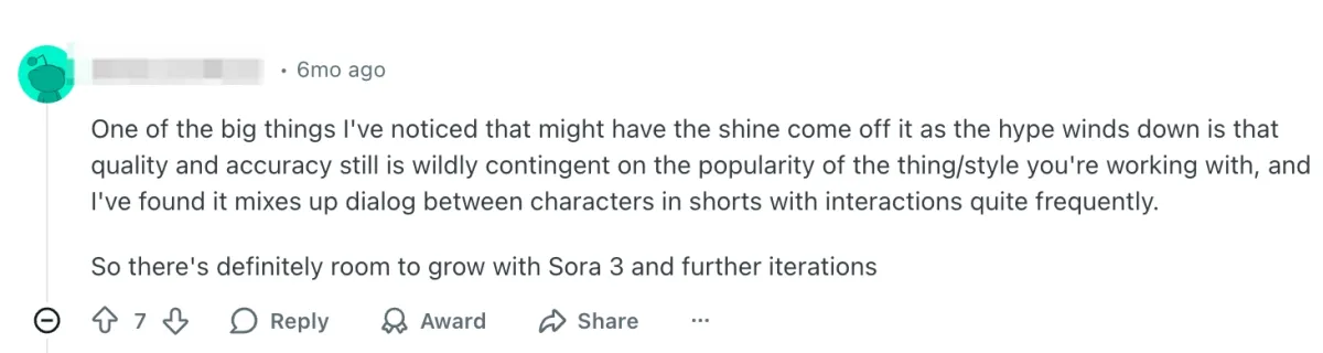 Sora-2 Kontrollprobleme