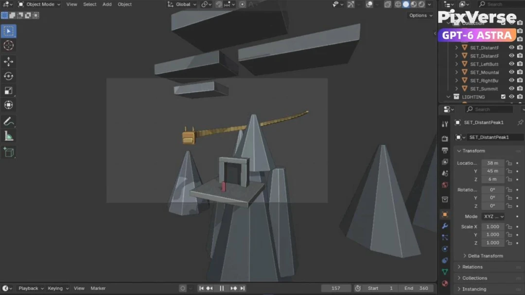 Create a Chinese Dragon in Xianxia Scene