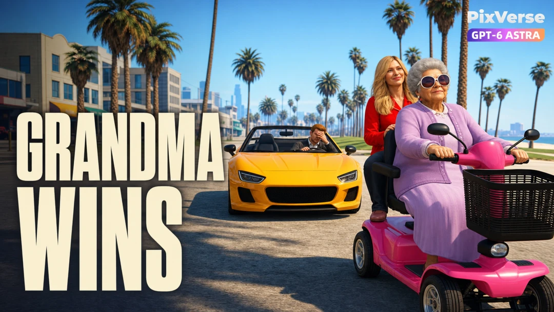 Grandma Beats the Supercar