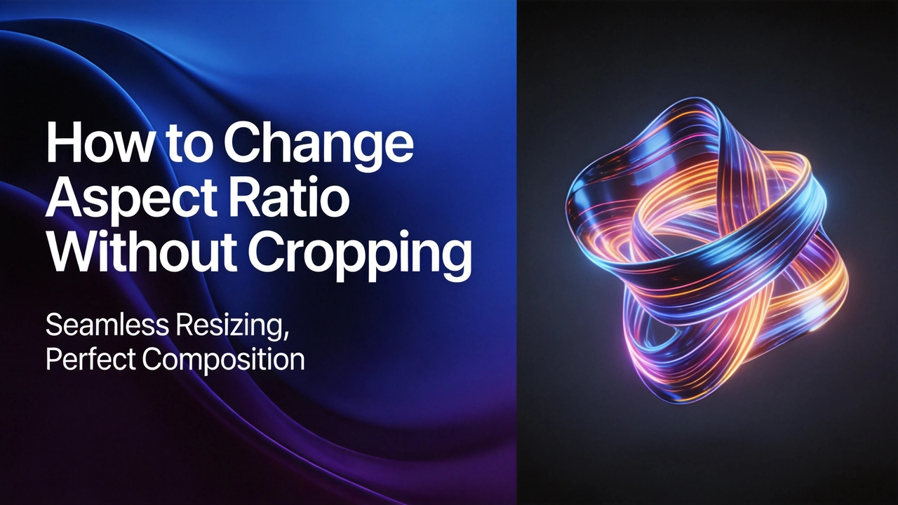 How to change a photo aspect ratio without cropping using AI outpainting in 2026