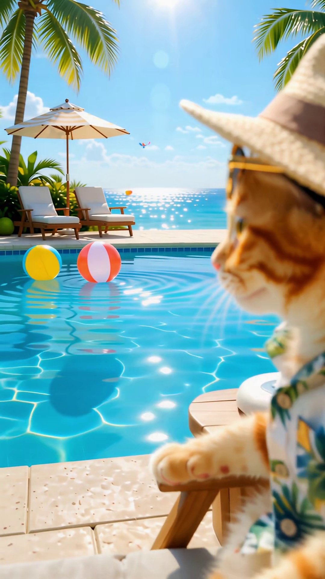 Pool Kätzchen